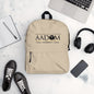 Backpack - Black & Gold Logo (Champagne)