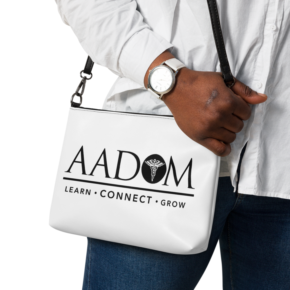 Crossbody Bag - AADOM Grit & Black Logo