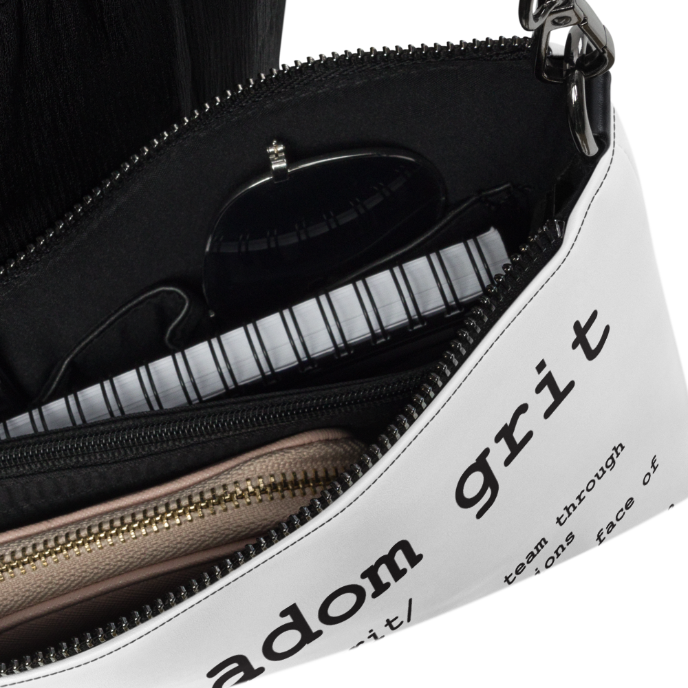 Crossbody Bag - AADOM Grit & Black Logo