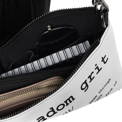 Crossbody Bag - AADOM Grit & Black Logo