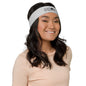 Headband - Black Logo (Dots)