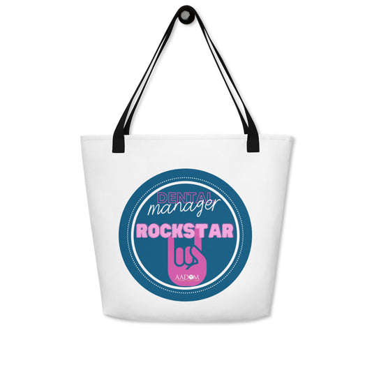 All-Over Print Large Tote Bag - Rockstar