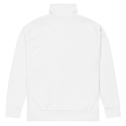 Unisex Track Jacket - Black Logo (White)