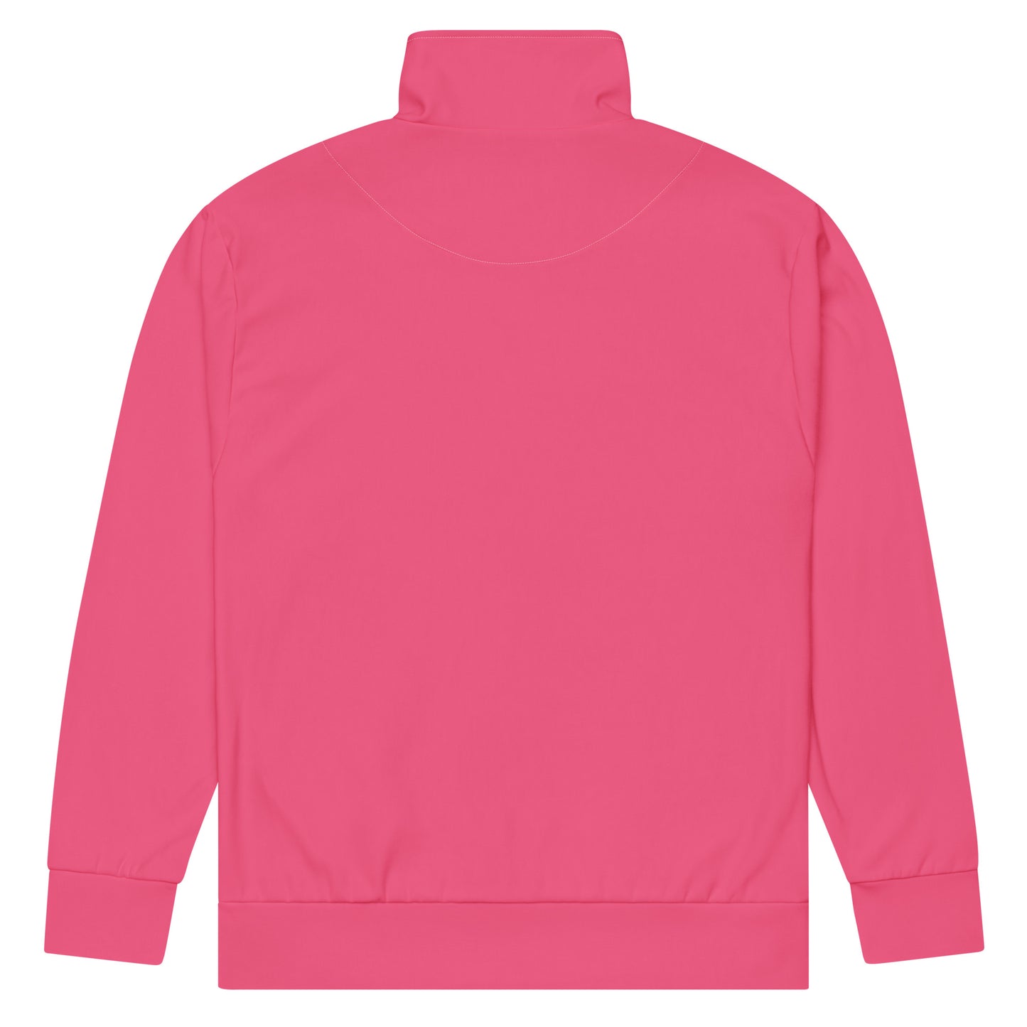 Unisex Track Jacket - White Logo (Brink Pink)