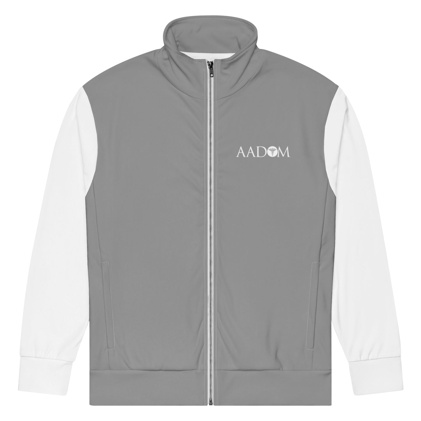 Unisex Track Jacket - White Logo (Nobel with White)