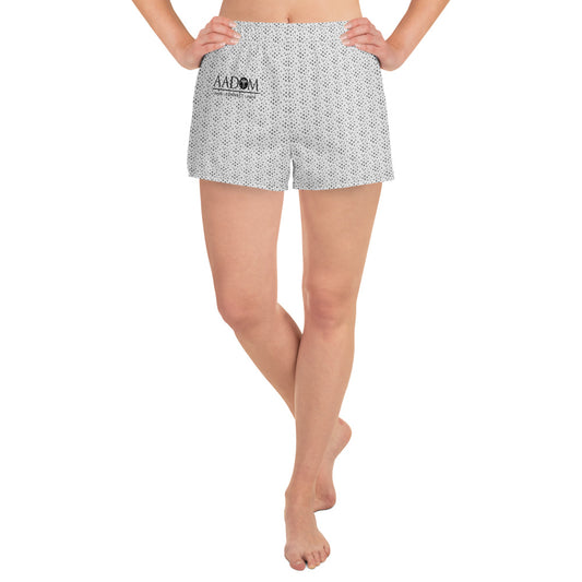 All-Over Print Unisex Athletic Shorts - AADOM Logo (Dots)