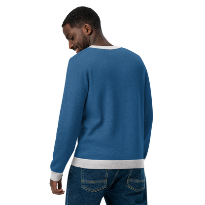 Knitted Crew Neck Sweater - FAADOM