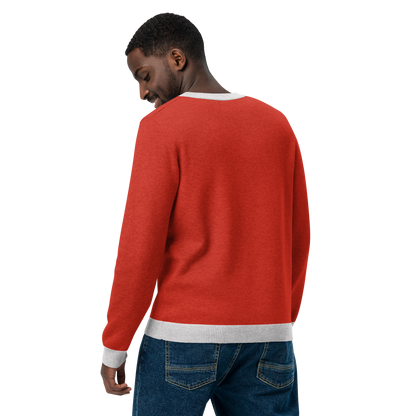 Knitted Crew Neck Sweater - MAADOM