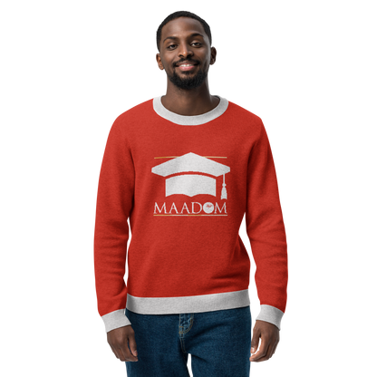 Knitted Crew Neck Sweater - MAADOM