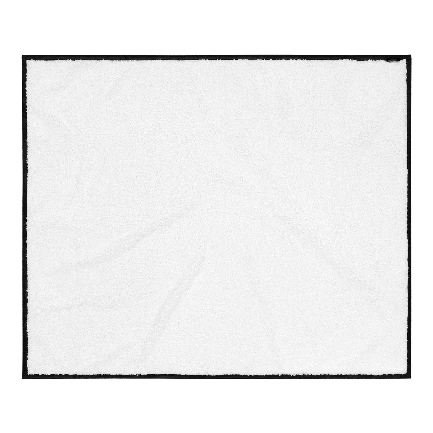 Premium Sherpa Blanket - White Logo