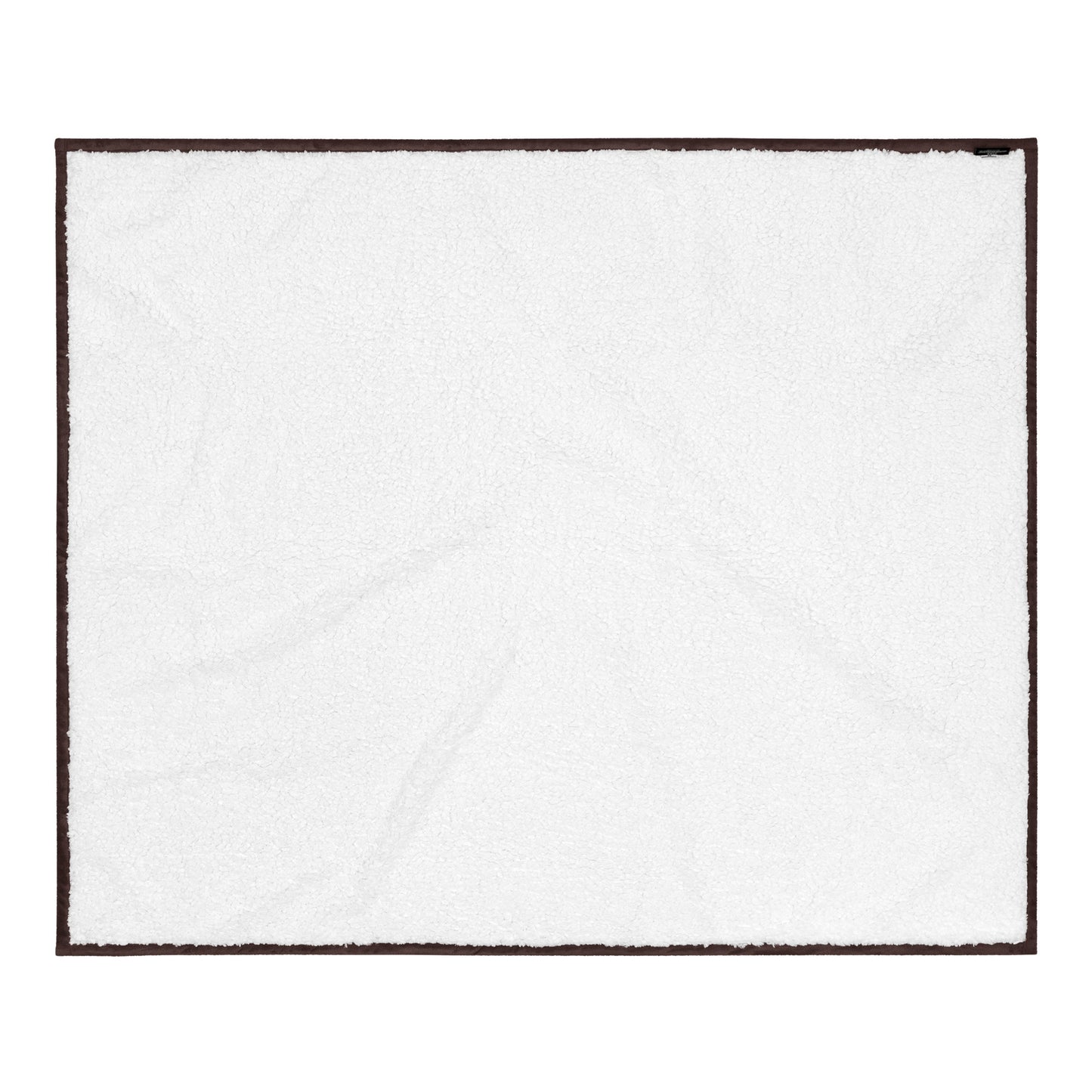 Premium Sherpa Blanket - White Logo