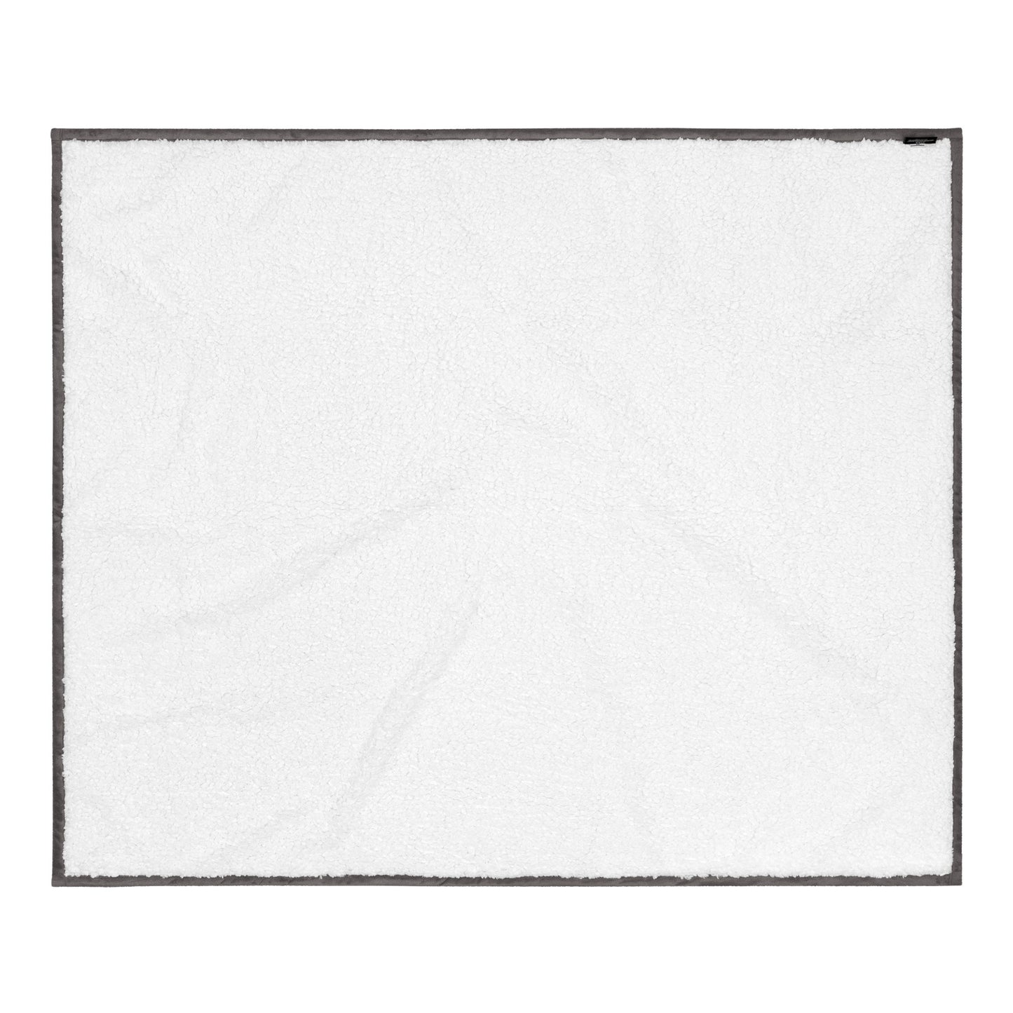 Premium Sherpa Blanket - White Logo