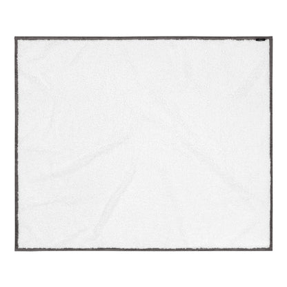 Premium Sherpa Blanket - White Logo