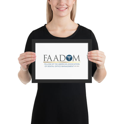 Framed Matte Paper Poster - FAADOM