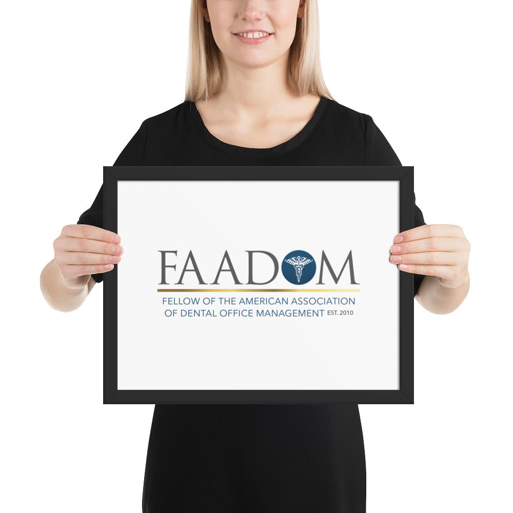 Framed Matte Paper Poster - FAADOM