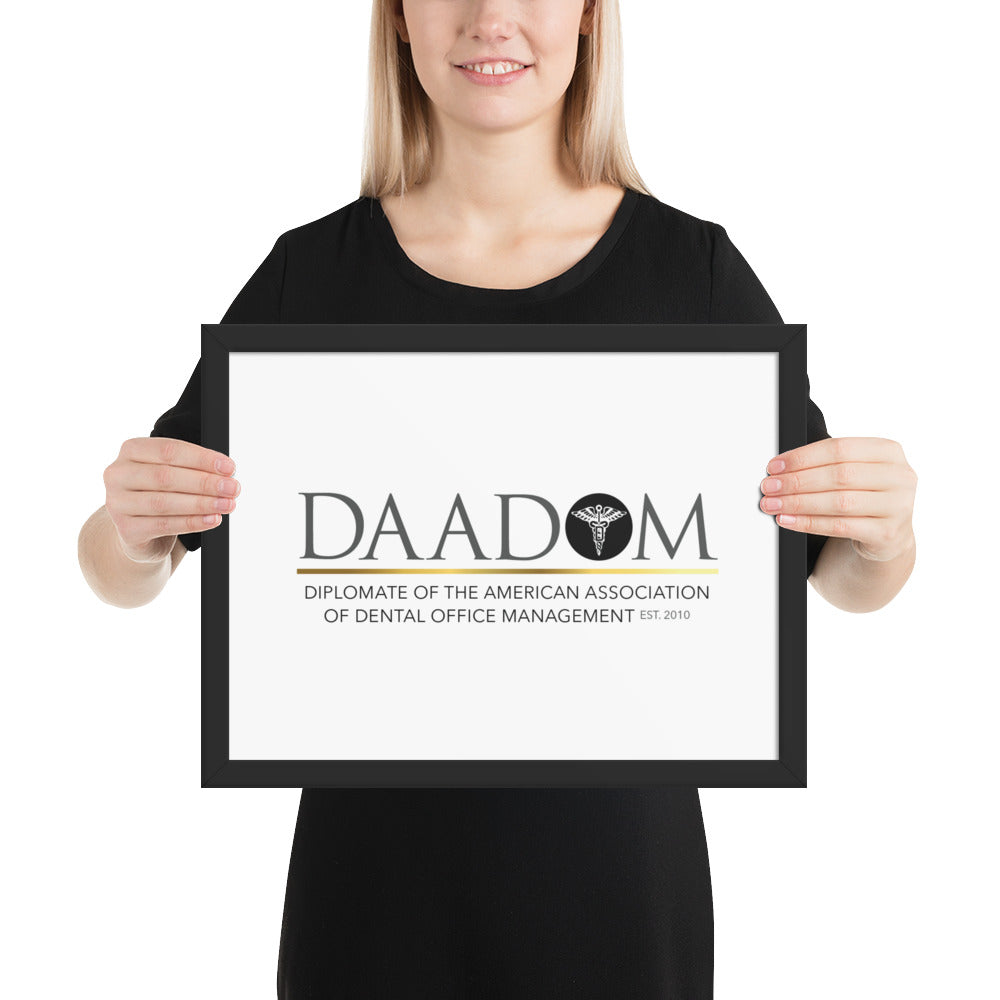 Framed Matte Paper Poster - DAADOM