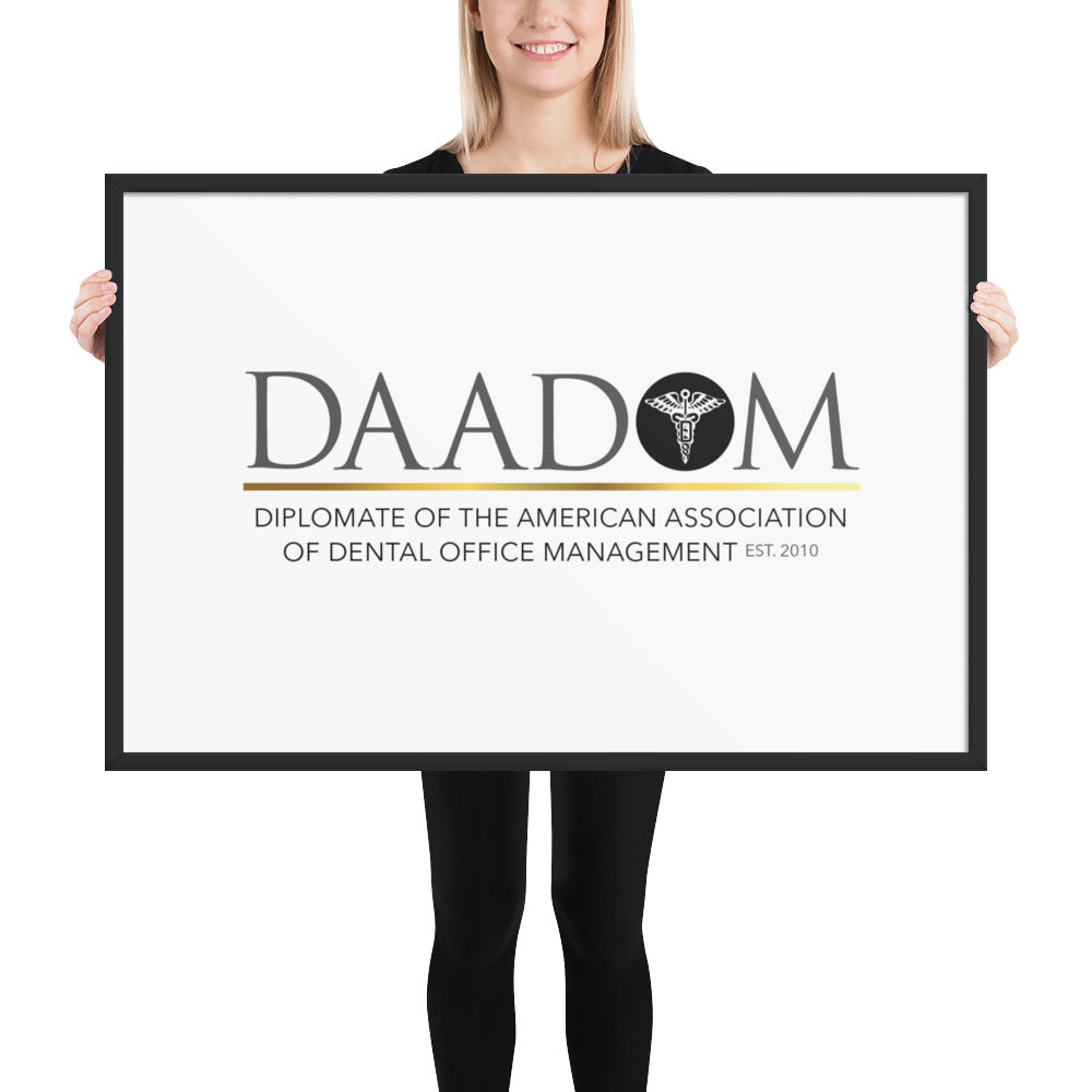 Framed Matte Paper Poster - DAADOM