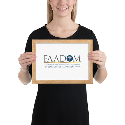 Framed Matte Paper Poster - FAADOM