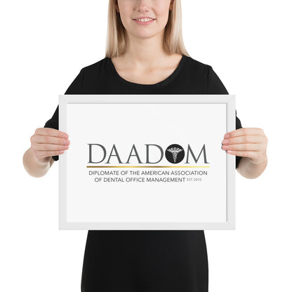 Framed Matte Paper Poster - DAADOM