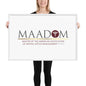 Framed Matte Paper Poster - MAADOM