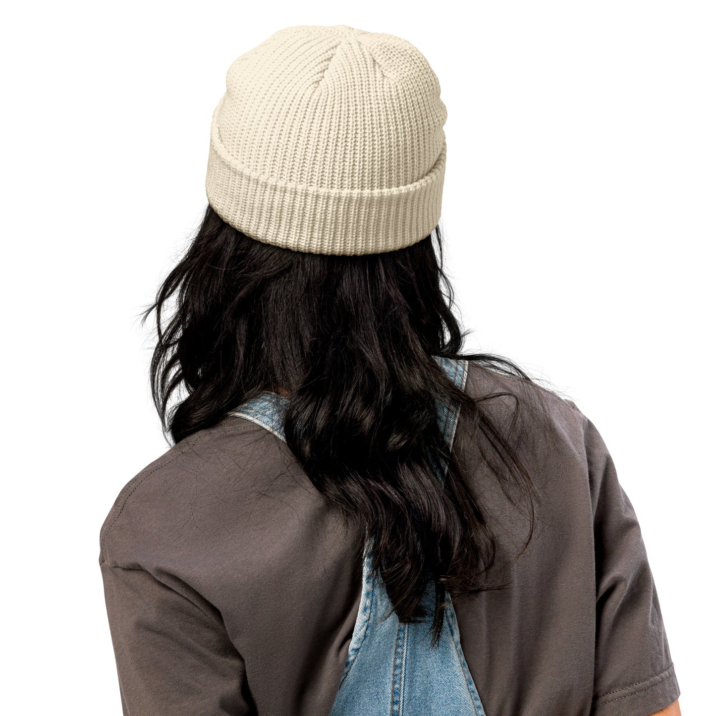 Fisherman Beanie - White Logo