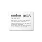 Metal Print - AADOM Grit