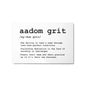 Metal Print - AADOM Grit