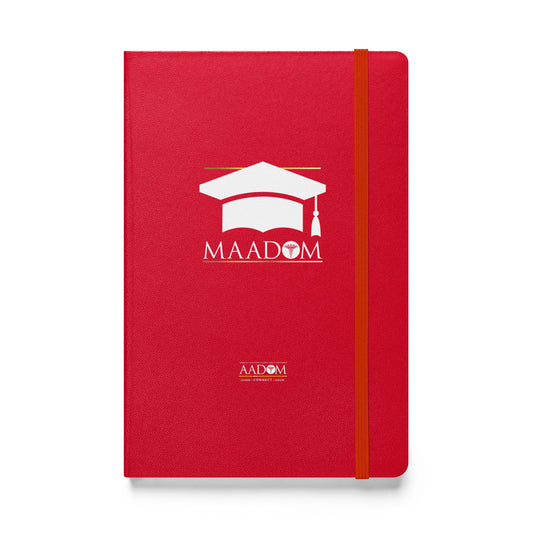 Hardcover Bound Notebook - MAADOM Badge