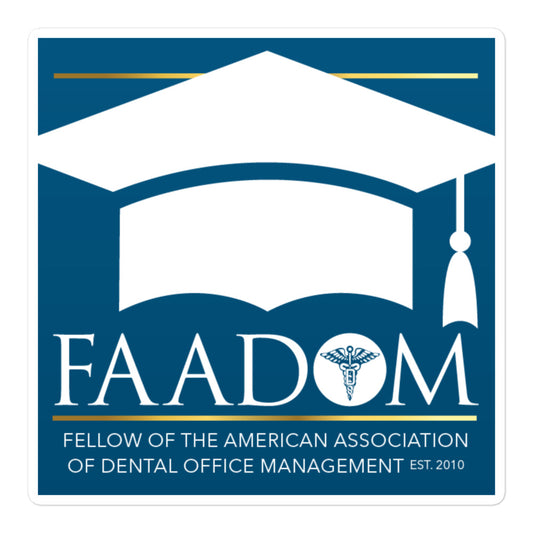 Bubble-Free Stickers - FAADOM Badge