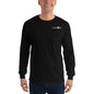 Men’s Long Sleeve Shirt - White Logo