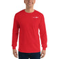 Men’s Long Sleeve Shirt - White Logo