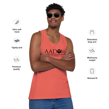 Men’s Premium Tank Top - Black Logo