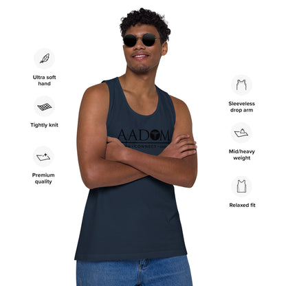 Men’s Premium Tank Top - Black Logo