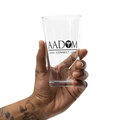 Shaker Pint Glass - Black Logo