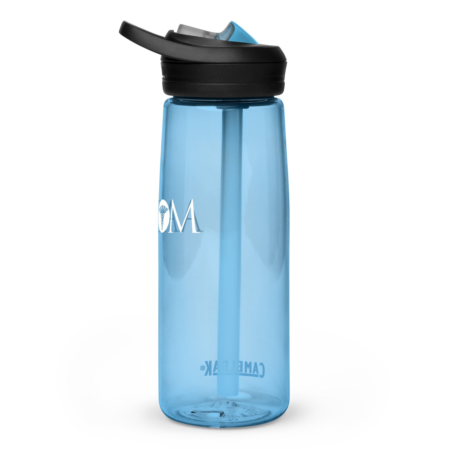 Sports Water Bottle - White Logo