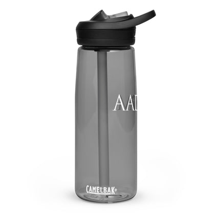 Sports Water Bottle - White Logo