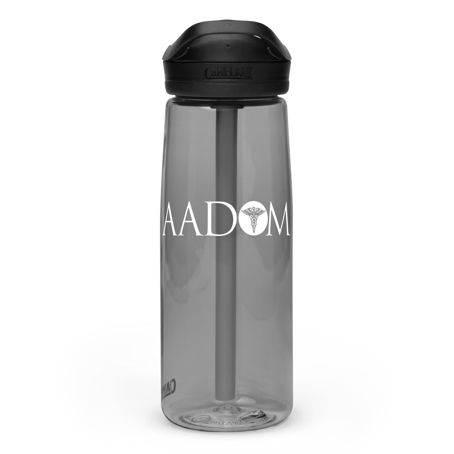 Sports Water Bottle - White Logo