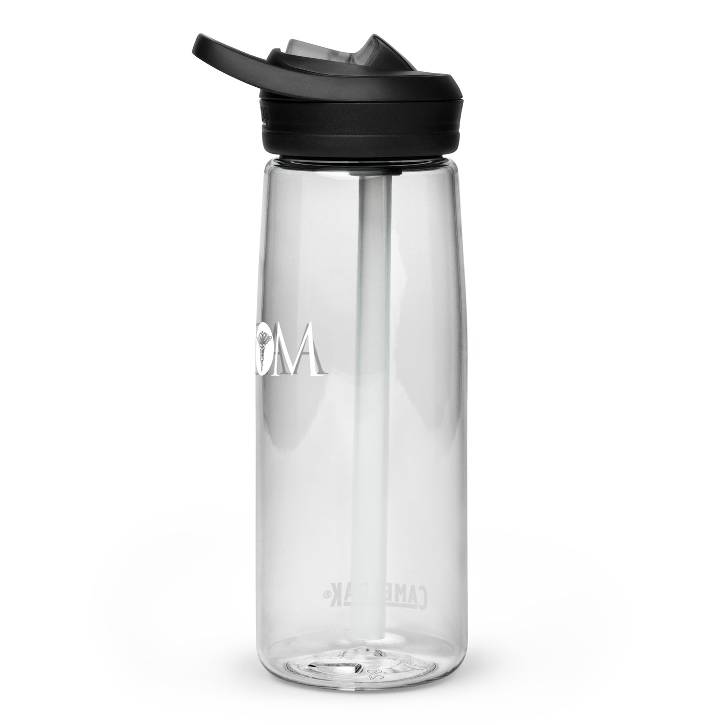 Sports Water Bottle - White Logo