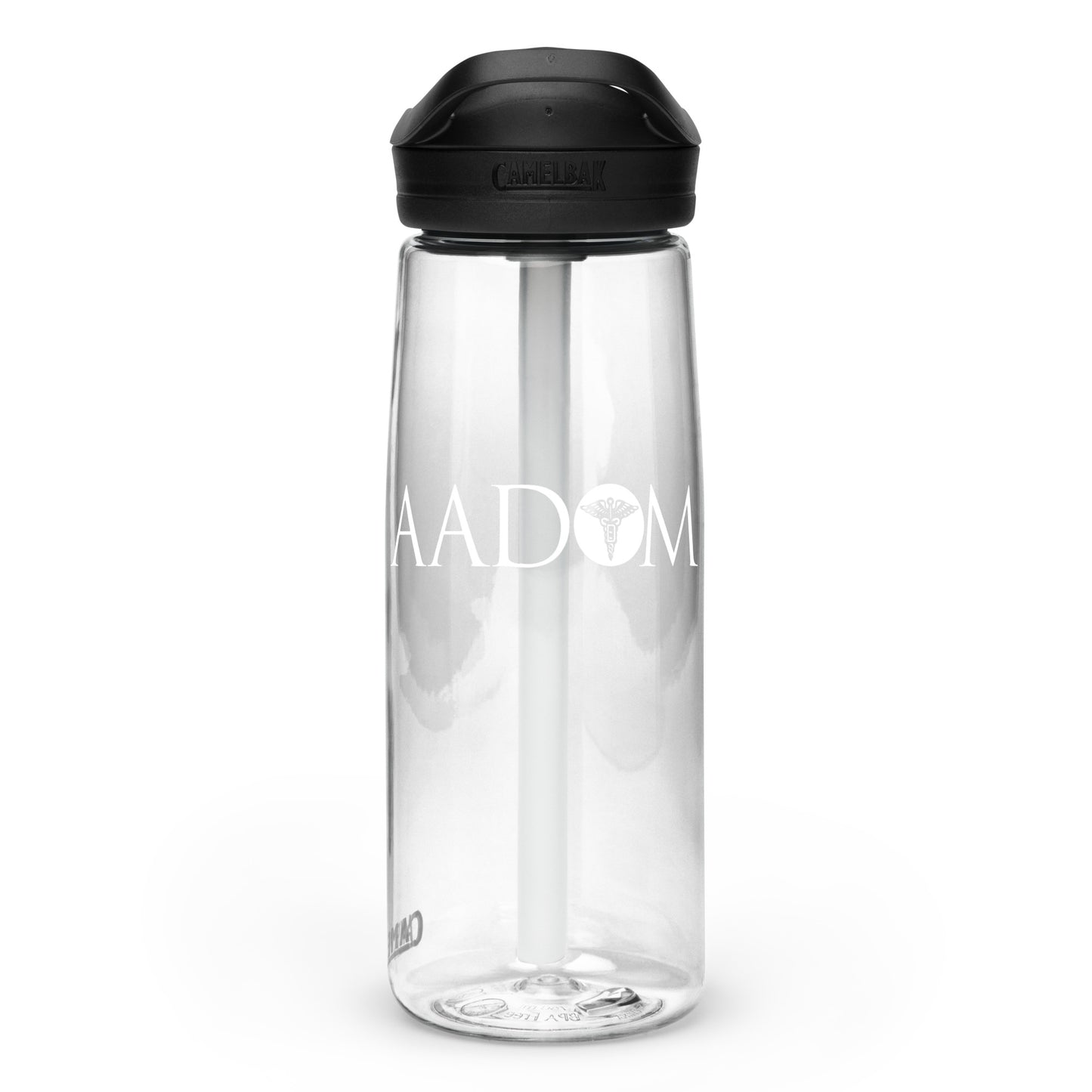 Sports Water Bottle - White Logo