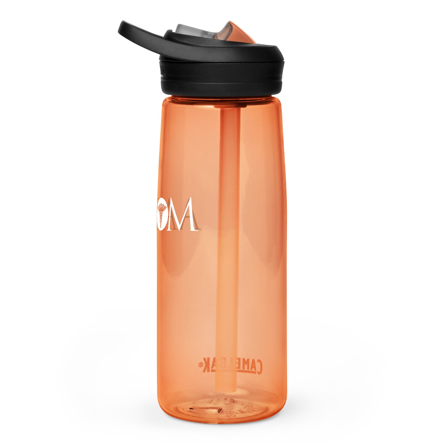 Sports Water Bottle - White Logo