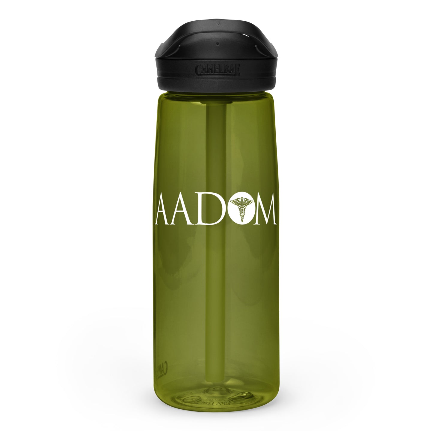 Sports Water Bottle - White Logo