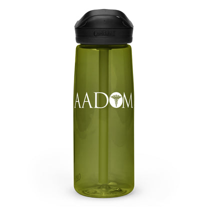 Sports Water Bottle - White Logo