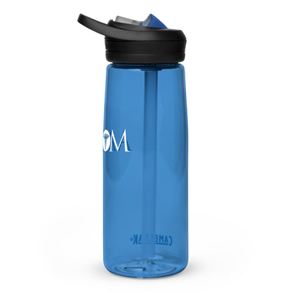 Sports Water Bottle - White Logo