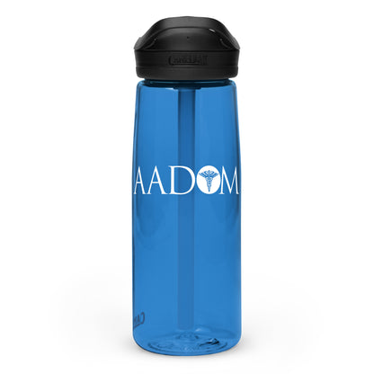 Sports Water Bottle - White Logo