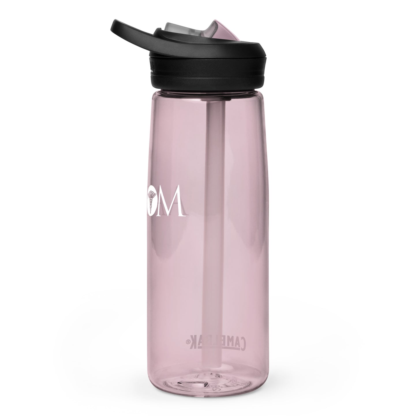 Sports Water Bottle - White Logo