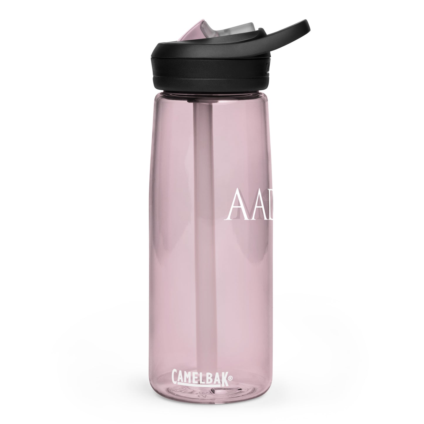 Sports Water Bottle - White Logo