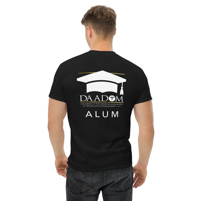 Unisex Classic Tee - DAADOM Badge (Alum)