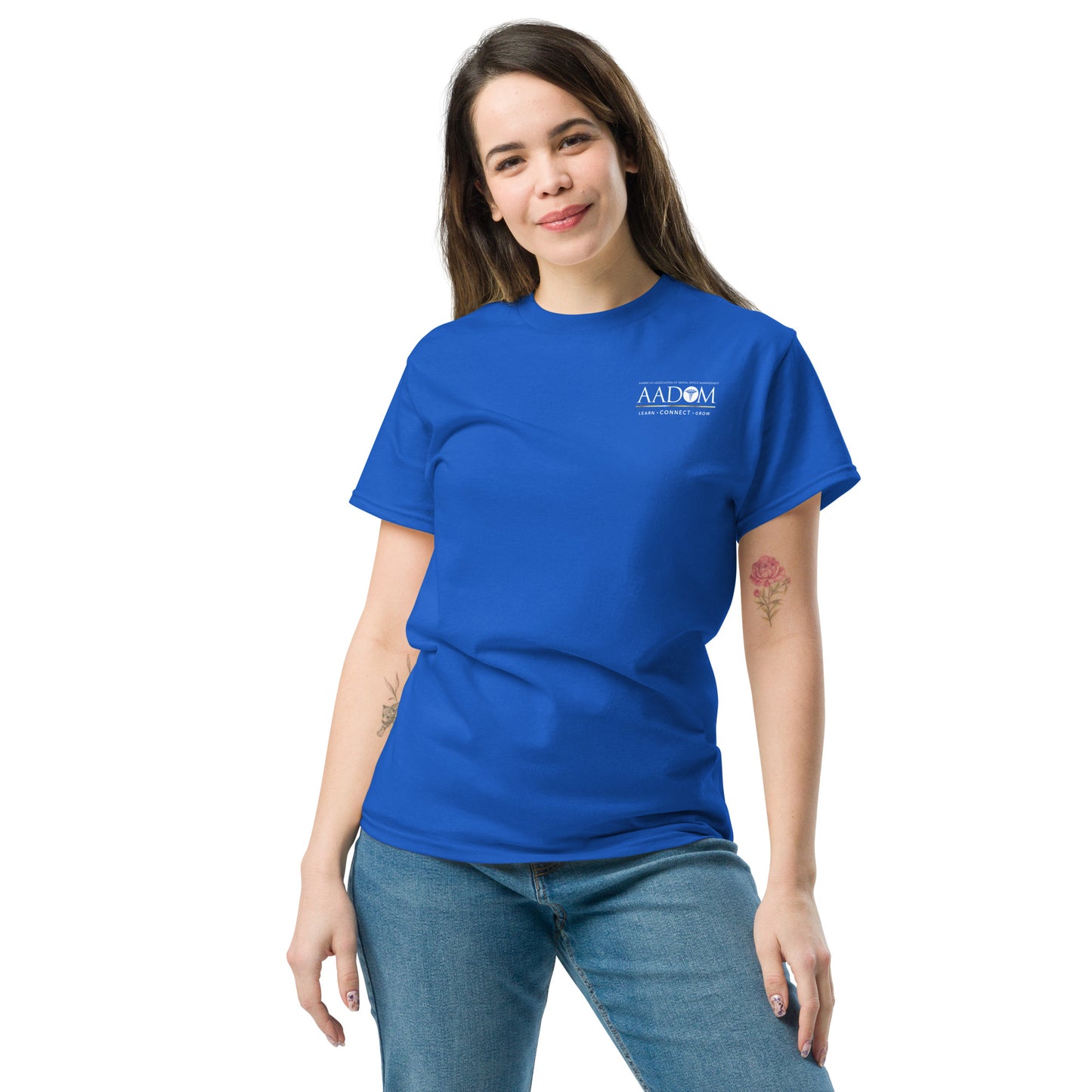 Unisex Classic Tee - FAADOM Badge (Alum)