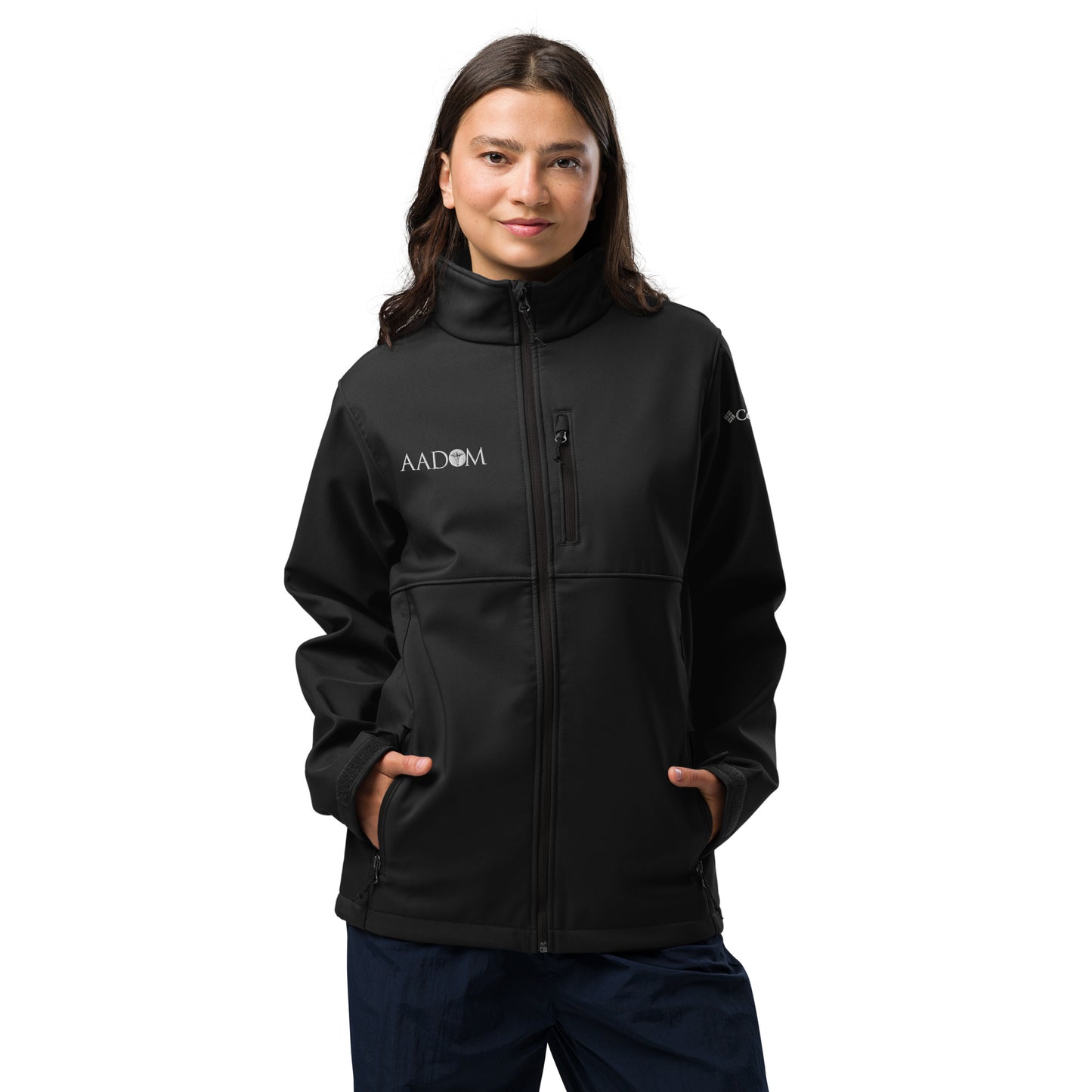 Columbia Soft Shell Jacket - White Logo