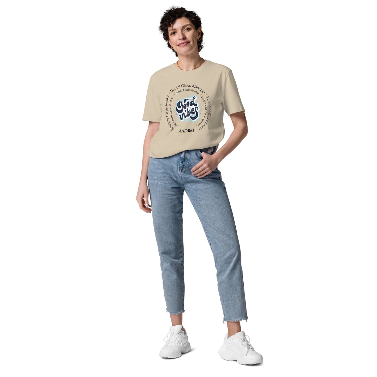 Unisex Organic Cotton T-Shirt - Good Vibes